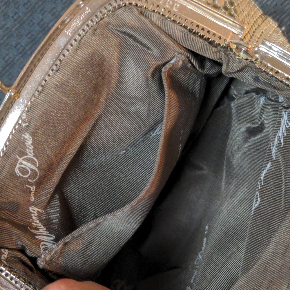 WHITING and DAVIS Cocktail Bag in Silver - Picture 4 of 10